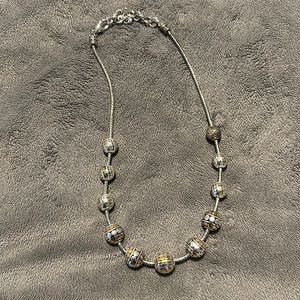 Brighton Gold/Silver Bead Necklace